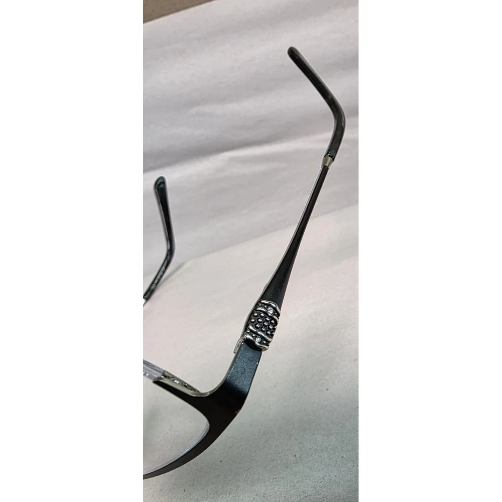 La Scala 861 52-17-135 Black/Silver Half Rim Eyeglasses Frame G20